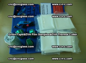 PET GREEN TAPE, EVAFORCE FILM SAMPLES, EVA THERMAL CUTTER (54)