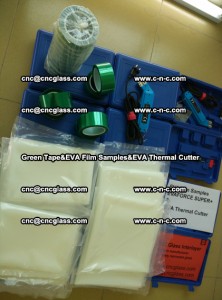 PET GREEN TAPE, EVAFORCE FILM SAMPLES, EVA THERMAL CUTTER (87)